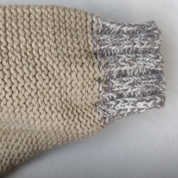 CTME Vintage Tan and Gray Sweater M - Picture 4 of 11